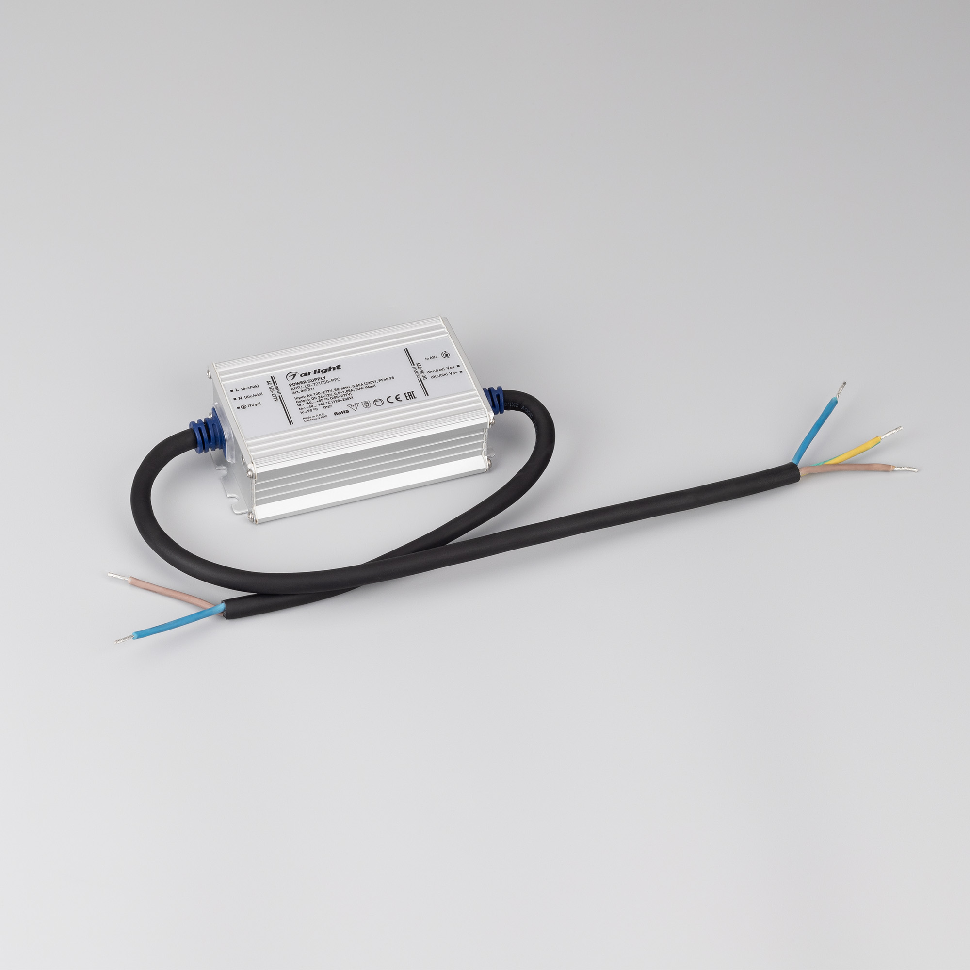 Блок питания ARS-60-24 (24V, 2.5A, 60W) (ARL, IP20 Сетка, 2 года) Arlight 026153