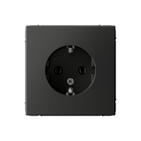 ARTGALLERY розетка с заземлением, 16А, механизм, базальт Systeme Electric GAL001443