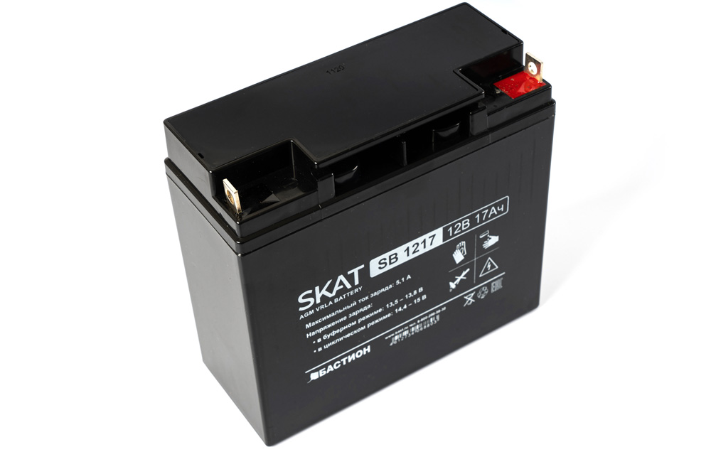 Аккумулятор SKAT SB 12В 17Ач Бастион 2536