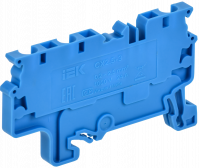 ARMAFIX Клемма пружинная CX2.5-3 BU 2,5мм2 трехконтактная синяя IEK AF-CT40-00-3-K07-002
