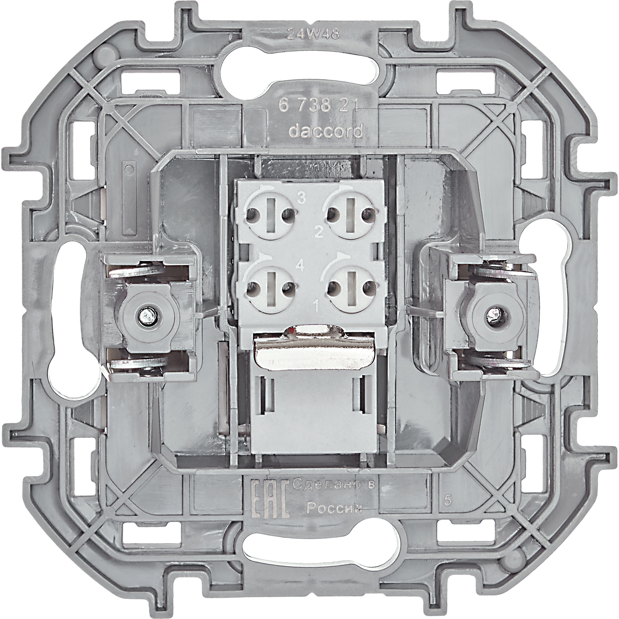 Розетка телефонная RJ11 слоновая кость INSPIRIA IEK 673821