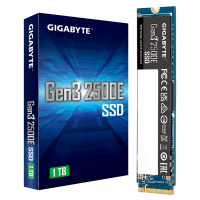 Накопитель SSD M.2 2280 1TB Gen3 2500E, PCIe 3.0  x4, NVMe 1.3 GIGABYTE G325E1TB 112616