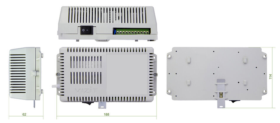 Блок управления и питания Vizit БУД-430S