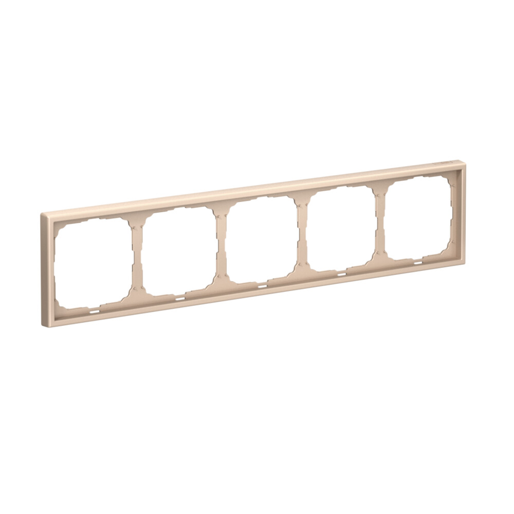 ARTGALLERY рамка 5-постовая, универсальная, песочный Systeme Electric GAL001205