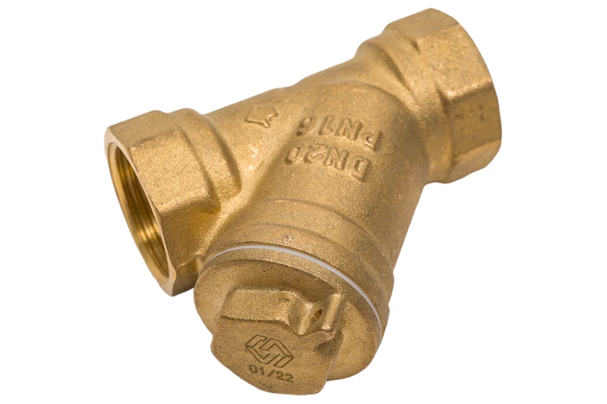 Фильтр ВВ 1' сетчатый, косой, никелированный MVI FW.210.06