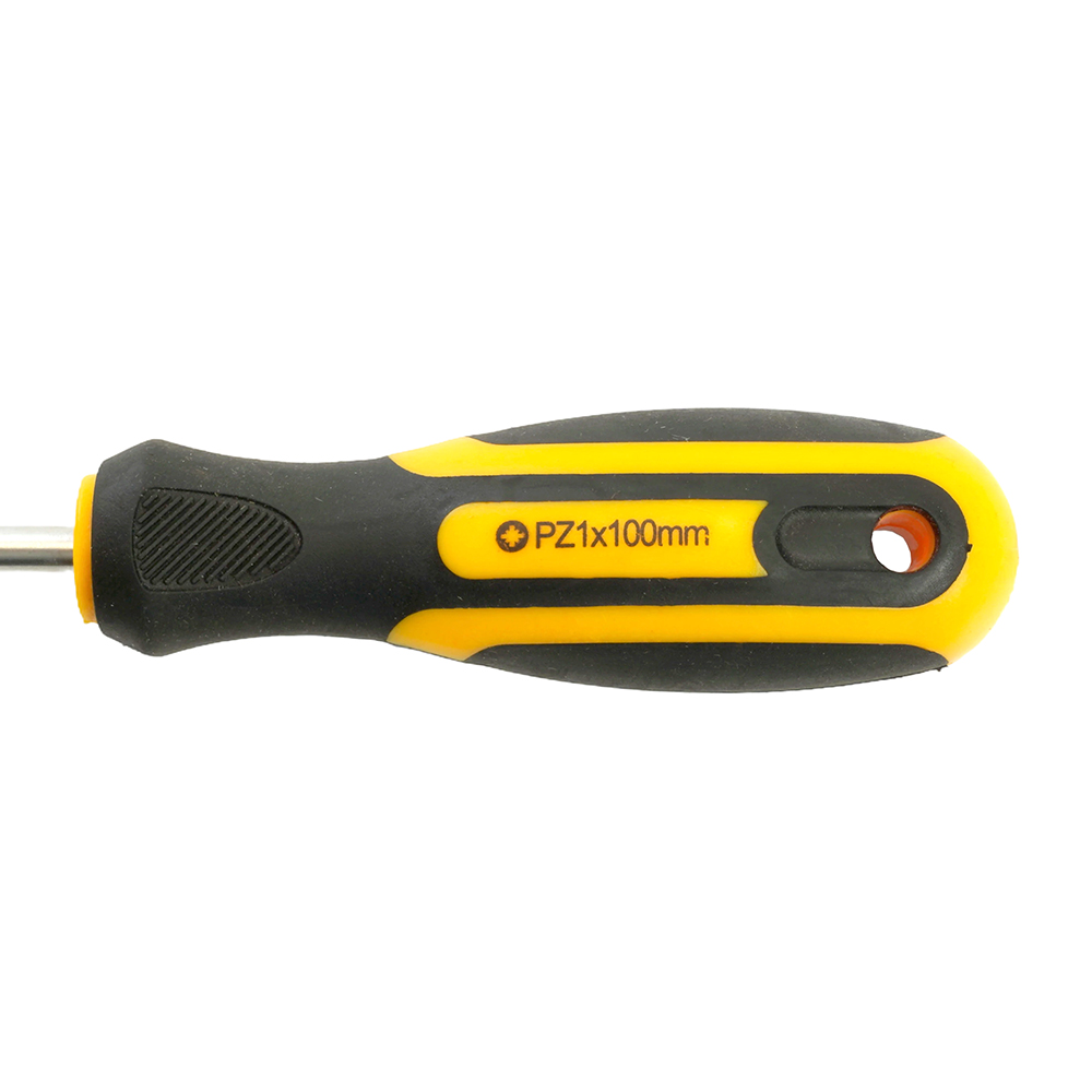 Отвертка крестовая Pz1х100мм Cr-V STEKKER SDM-PZ1-100 49615