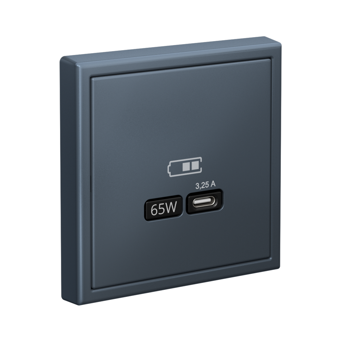 ARTGALLERY USB розетка тип-С 65Вт высокоскор.заряд. QC, PD, механизм, грифель Systeme Electric GAL000727