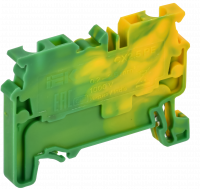 ARMAFIX Клемма пружинная CX2.5 PE 2,5мм2 проходная заземляющая IEK AF-CT41-00-K52-002