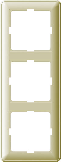 W59 Рамка 3 поста бежевая Systeme Electric KD-3-28