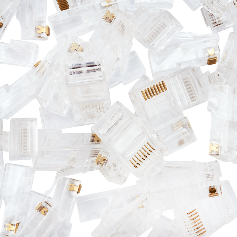 Джек RJ-45 8P8C CAT 5e Эконом PROCONNECT REXANT 05-1021-6