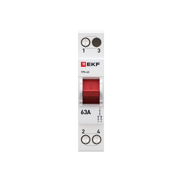 Трехпозиционный переключатель ТПС-63 1P 63А PROxima EKF TPS163
