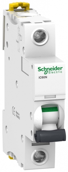 Выключатель автоматический однополюсный 6А С iC60N 6кА Schneider Electric A9F79106