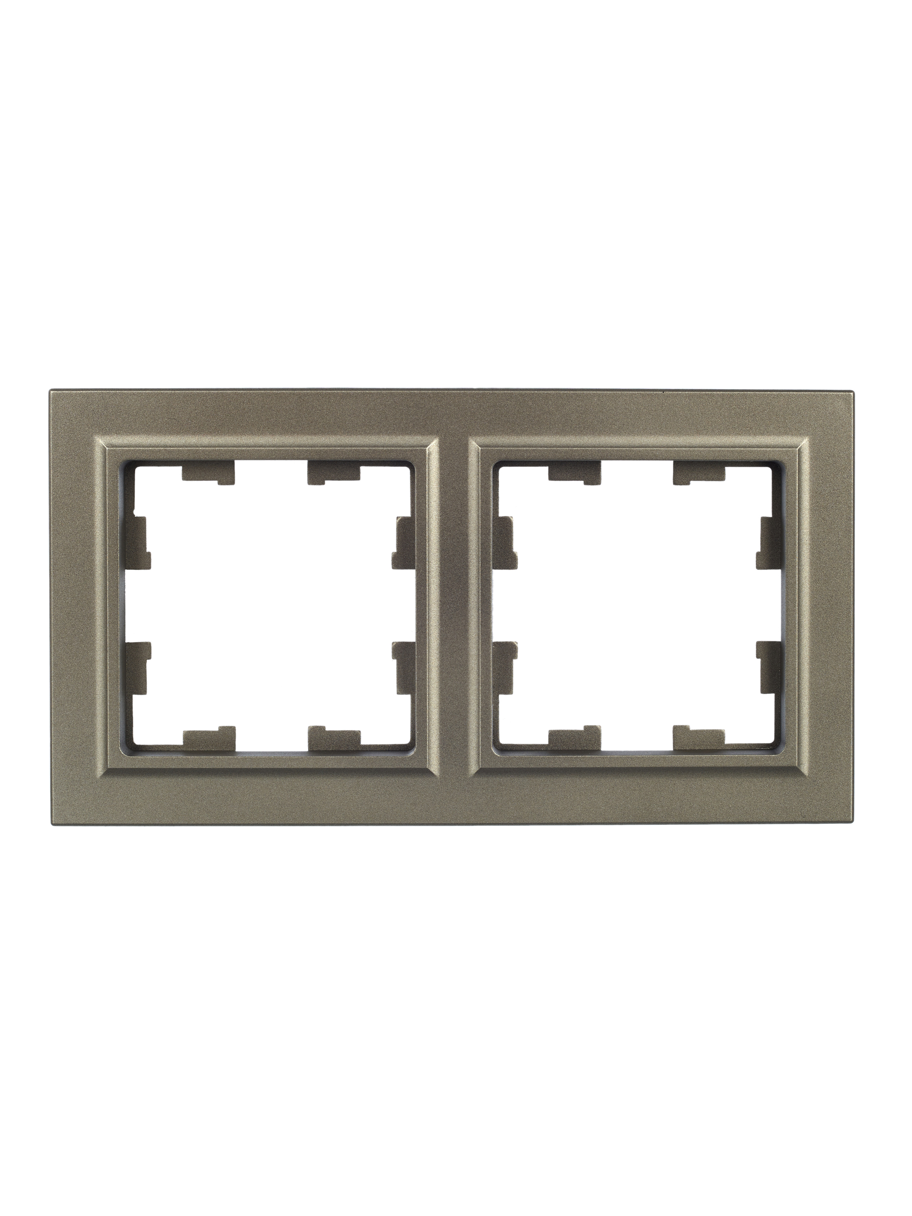 BRITE Рамка 2 поста РУ-2-БрШ шампань IEK BR-M22-K37