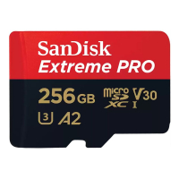 Карта памяти 256GB MicroSD Extreme Pro UHS I, V30, U3, A2, SDXC, 200 МБ/с, Class 10 SanDisk SDSQXCD-256G-GN6MA 157990