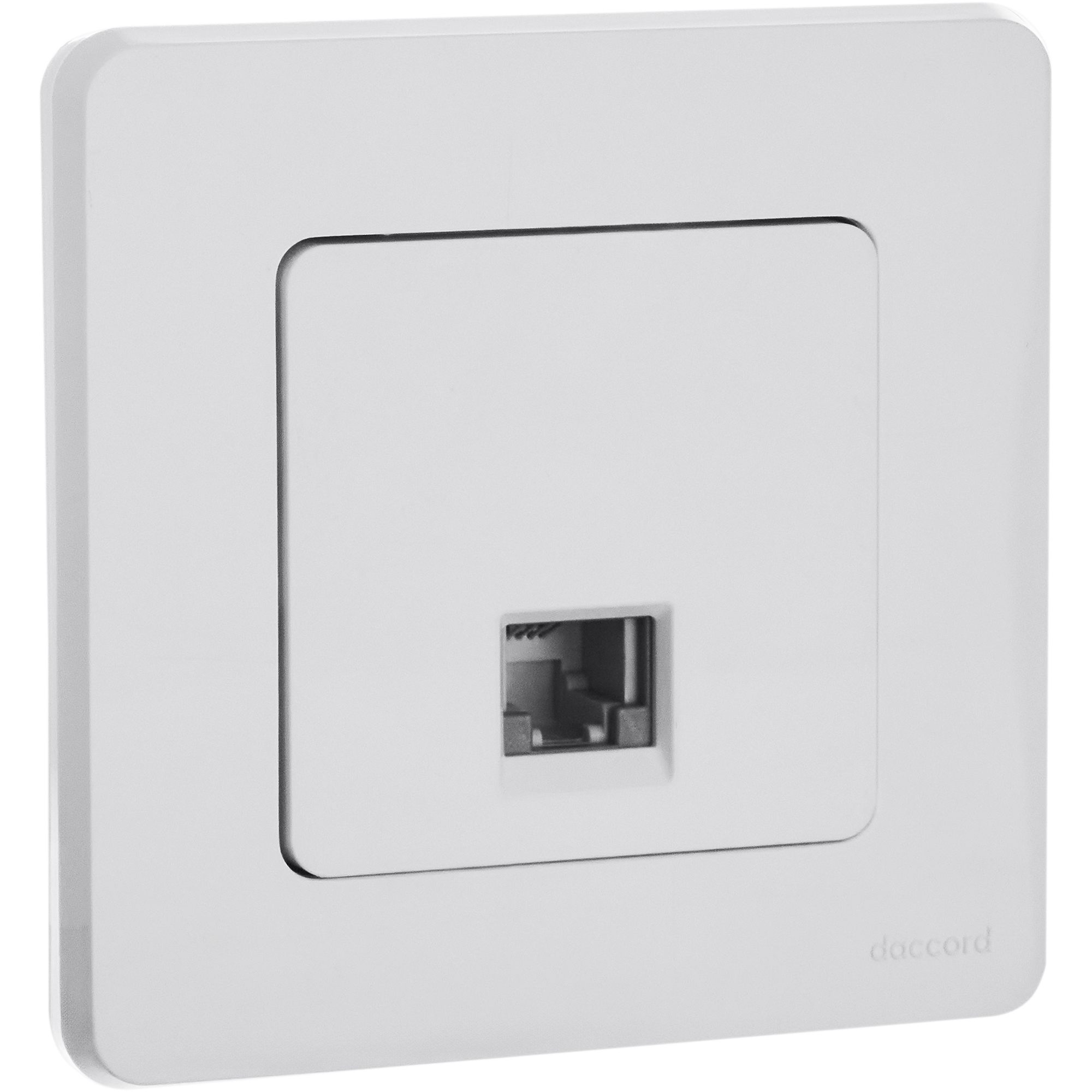 Розетка телефонная RJ11 белый INSPIRIA IEK 673820