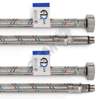 Подводка для смесителя M10X1/2' 50см (пара) AQUALINK 01442