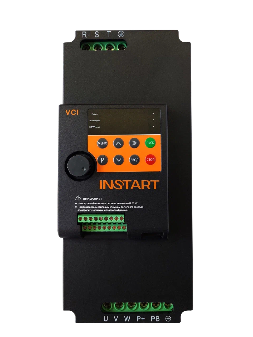 Преобразователь частоты VCI-G15-4B, 15кВт, 3Ф, 32А342-440В Instart 00111400