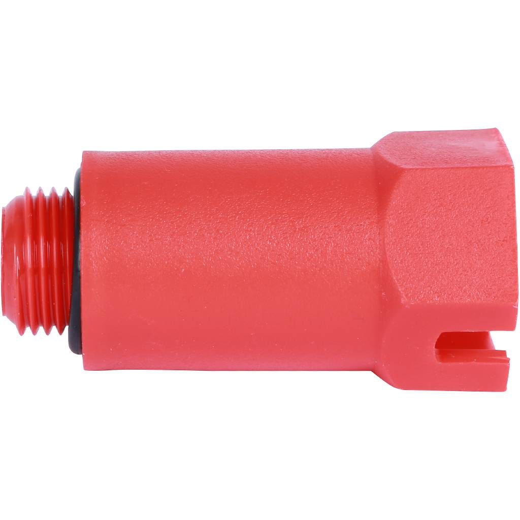 Пробка напорная Н 1/2' удлиненная пластиковая красная STOUT SFA-0035-200012 RG008UIT0F2EMB