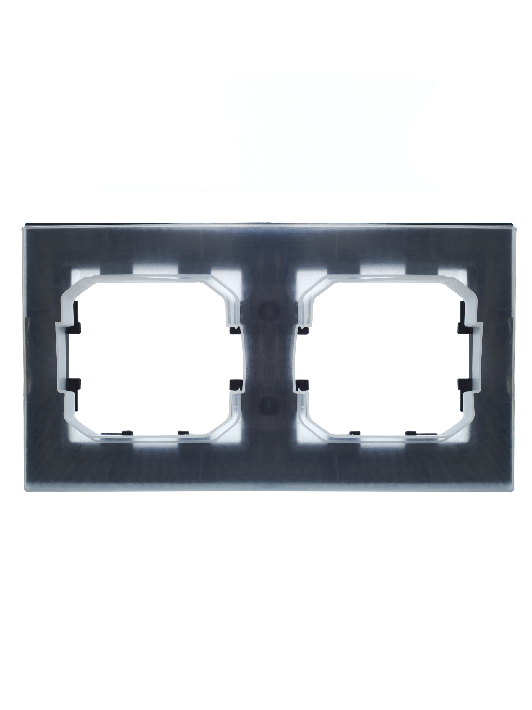 BRITE Рамка 2 поста IP44 РУ-2-БрМ-44 маренго IEK BR-M22-44-K35