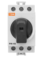 Рубильник модульный РМ-40 3П 40A TDM TDM ELECTRIC SQ0222-0004