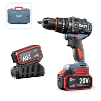 Дрель-шуруповерт DB-20-160 ударная аккумуляторная бесщеточная с максимальным размером оснастки до 13мм КВТ 104531