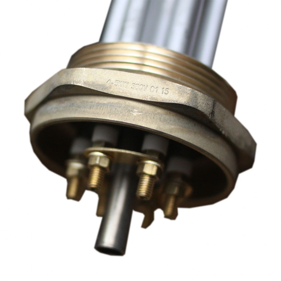 БЛОК-ТЭН RDT, 4500Вт(1500x3), нерж, G1 1/2, L305мм, 220/380В ИТАТЭН 68545