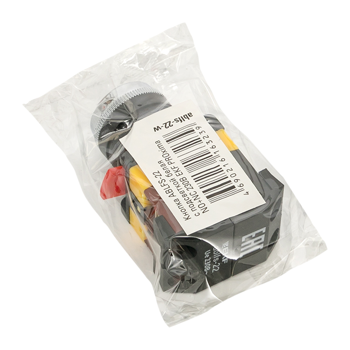 Кнопка ABLFS-22 с подсветкой белый NO+NC 230В PROxima EKF ablfs-22-w