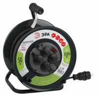 Удлинитель силовой RMx-4es-3x1.5-50m-IP44(KG) на м. катушке c/з 4 гн 50м КГ 3х1.5 RMx-4es-3x1.5-50m-IP44(KG) ЭРА Б0046804