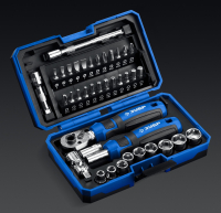 Набор 39шт, Профессионал-39: трещетка, отвертка-битодержатель с насадками ЗУБР 25180