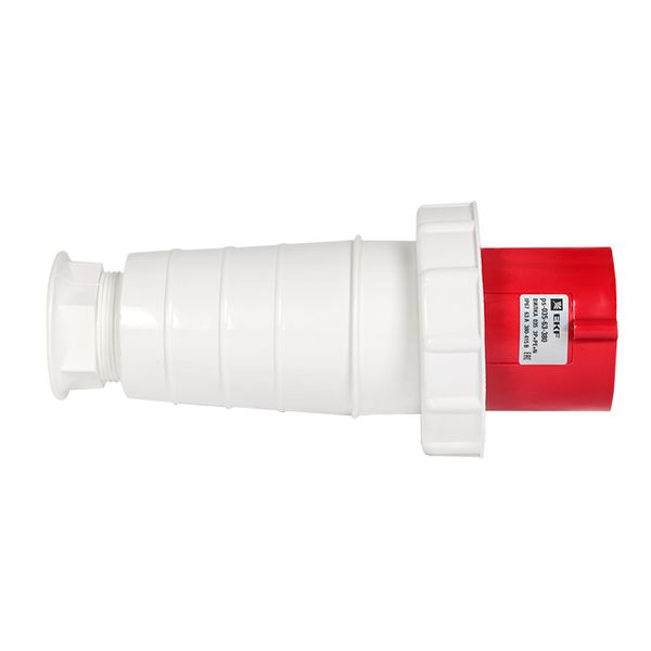 Вилка кабельная 63А 3Р+N+Е IP67 переносная 380В 035 EKF ps-035-63-380