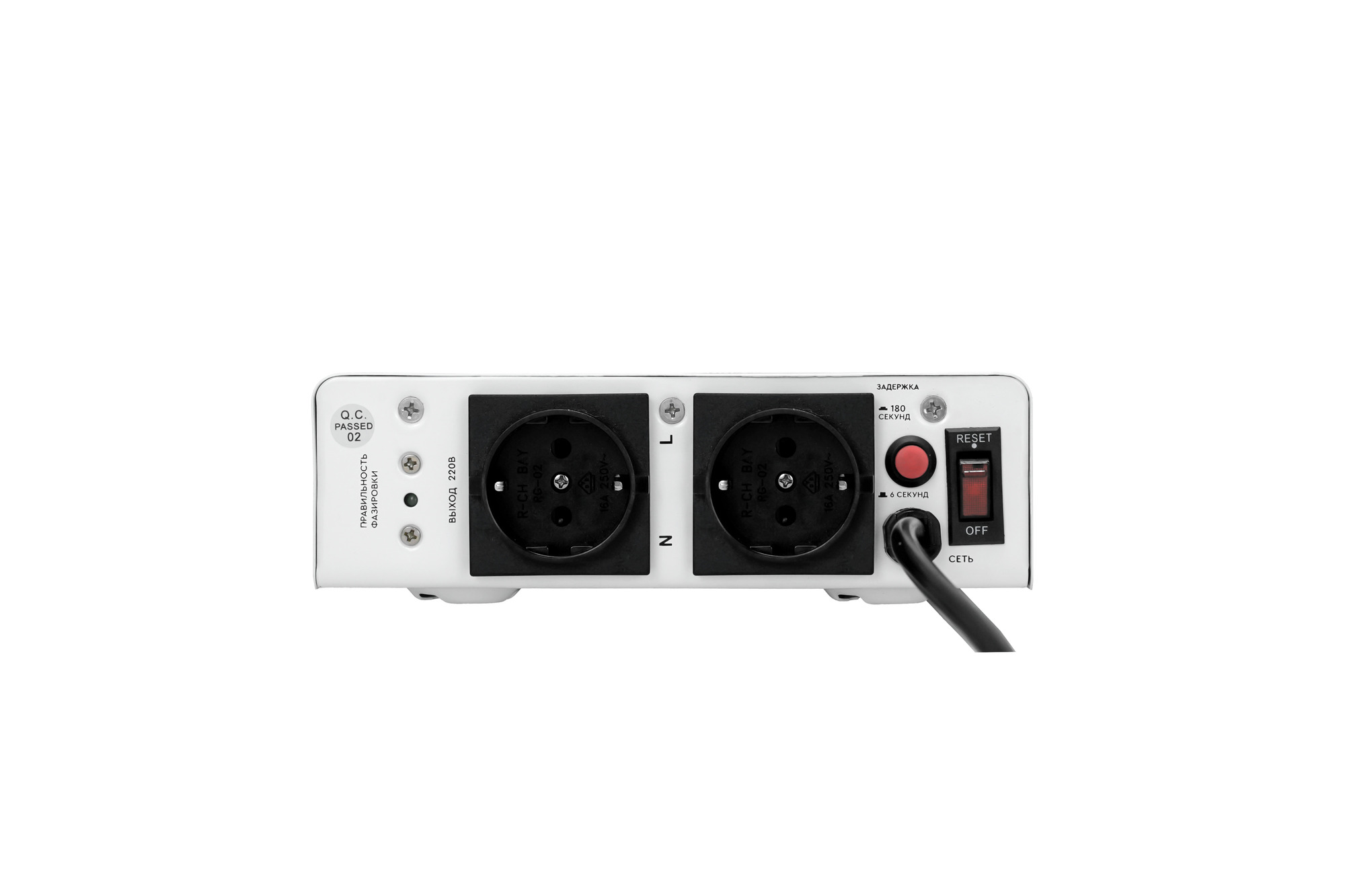 Стабилизатор напряжения для газового котла 1.5 кВА SMARTWATT AVR BOILER 1500RW 4512020020001