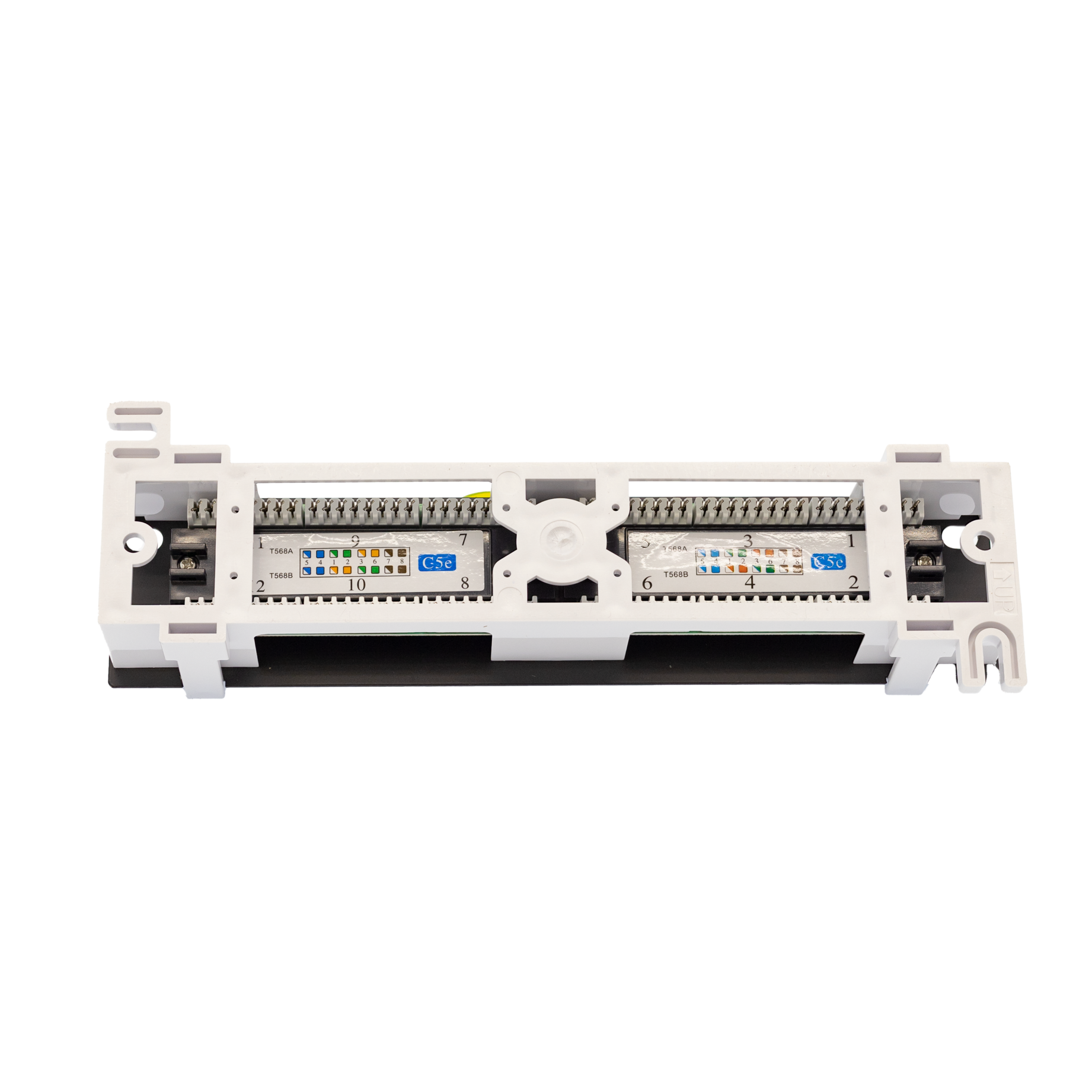 Патч-панель настенная 12 портов RJ-45. UTP. Cat.5e SUPRLAN 10-0407
