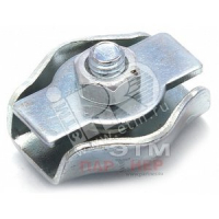 Зажим стальной 2мм Simplex для троса оцинкованный Партнер 18790