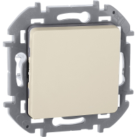Выключатель одноклавишный INSPIRIA 10 AX 250 В~ слоновая кость Legrand 673601