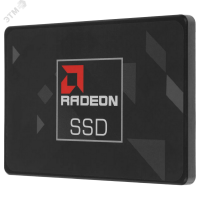 Накопитель SSD 2.5'' 256 ГБ R3 Series, SATA III, 3D NAND, 520/450 Мб/с AMD Radeon R3SL0256G2 181254