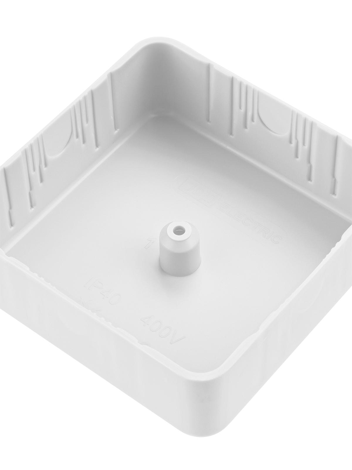 Коробка распаячная КР 75х75х28 ОП белая IP40 TDM ELECTRIC SQ1401-0205