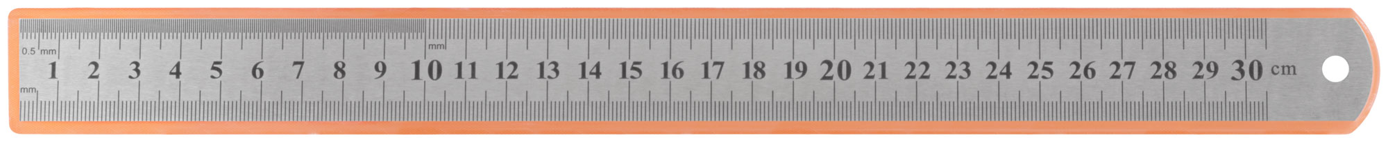 Линейка нержавеющая 300х28 мм FIT 19003