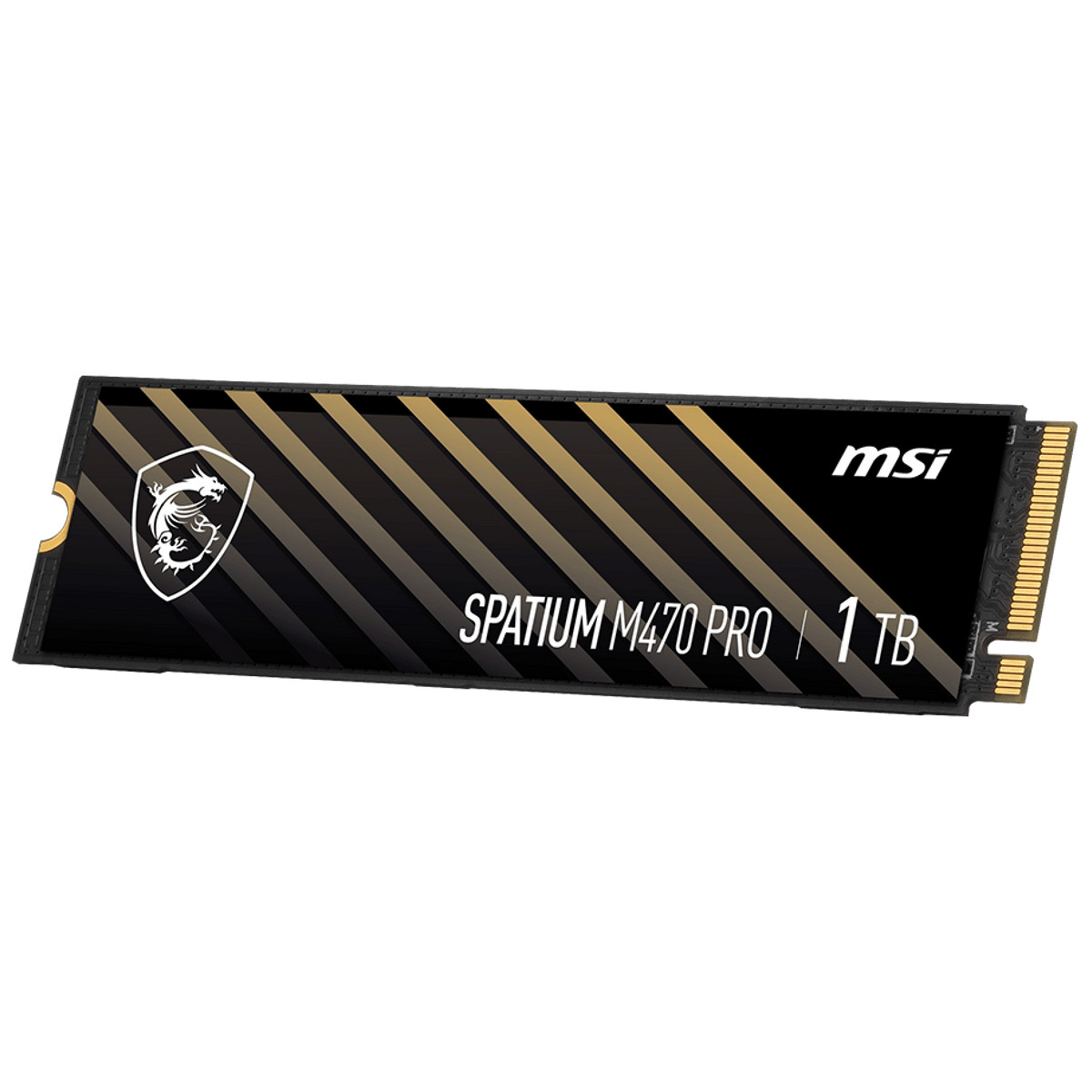 Накопитель SSD M.2 2280 1ТБ M470 PRO, PCIe Gen4x4 NVMe, 3D NAND, 7000/5000 Мб/с MSI S78-440L0J0-P83 192517