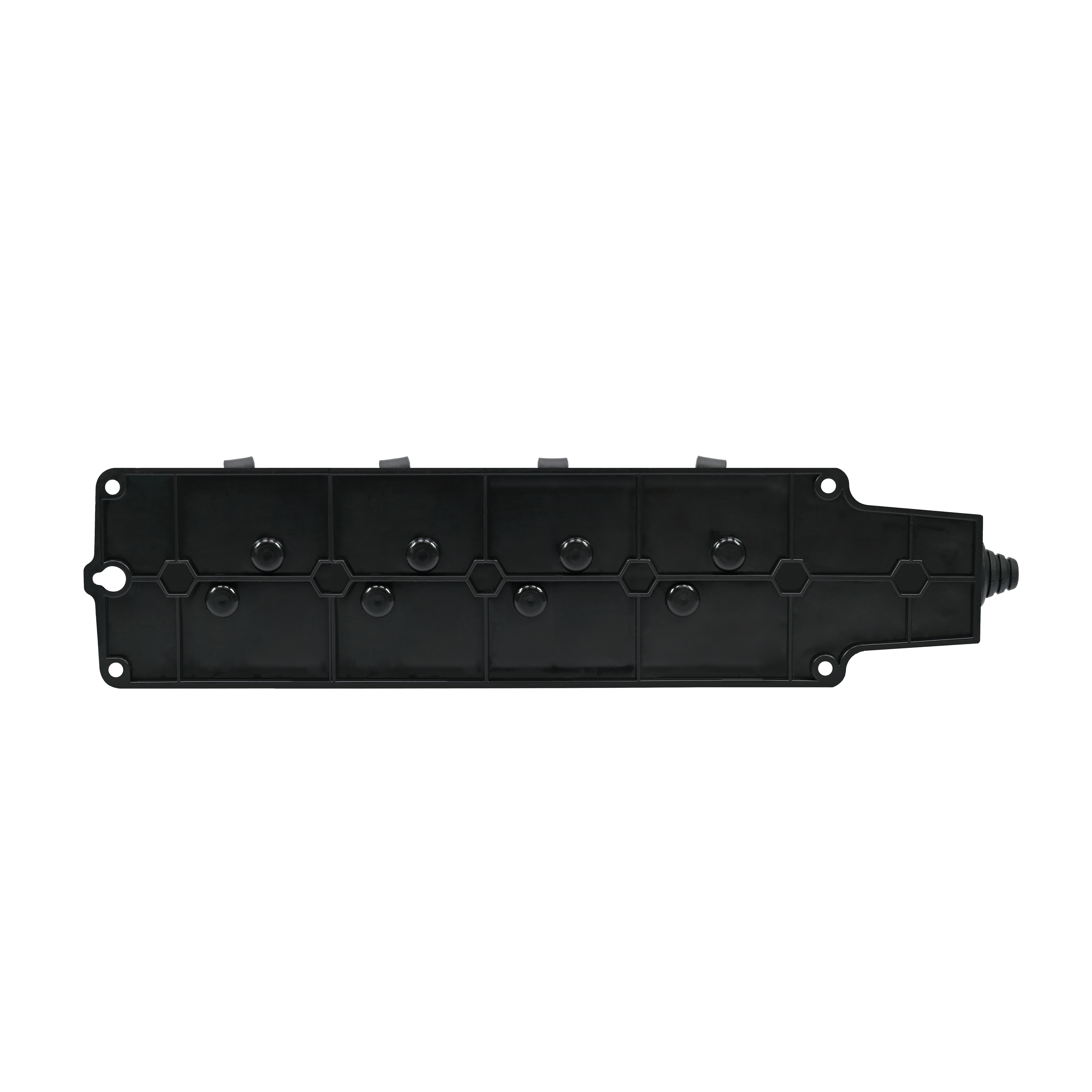 Колодка 4х розетка 2К+З каучуковая 16А/250В IP44 Чёрная MultiSet Systeme Electric MST4104BK