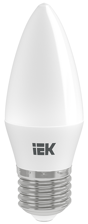Лампа светодиодная C35 свеча 7Вт 230В 4000К E27 IEK LLE-C35-7-230-40-E27