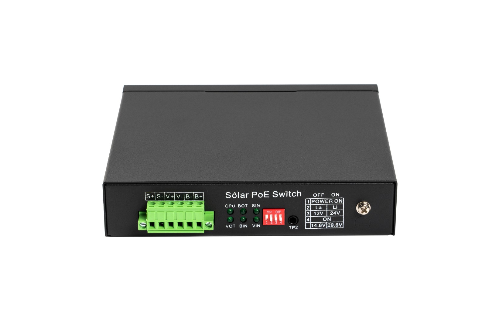 Коммутатор неуправляемый 6 портов RJ45/SFP 10 100 1000 Мб/с PoE 65Вт с ИБП Бастион 4086