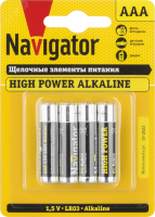 Батарейка NBT-NE-LR03-BP4 Navigator Group 94751 17000