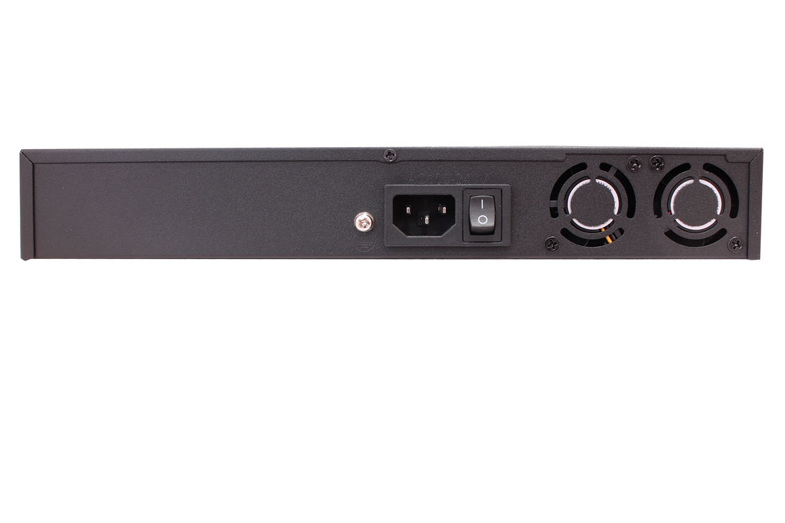 Коммутатор неуправляемый 16 портов RJ45/SFP 10 100 Мб/с PoE 292Вт SC&T SW-61621(300W) 00013234