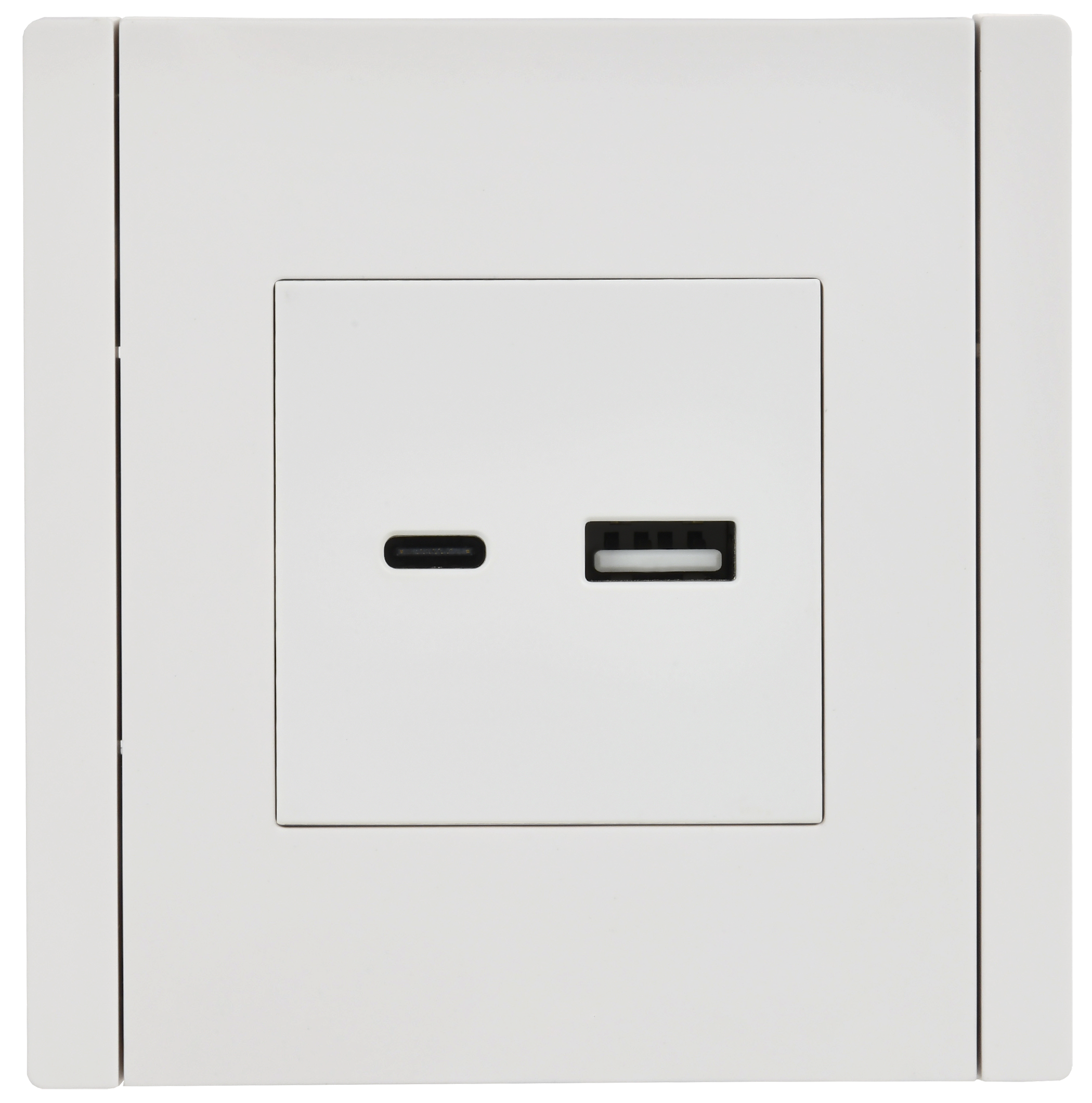 FORTE&PIANO Розетка USB A+C 3,1А FP250 белый IEK FP-U22-D31-K01