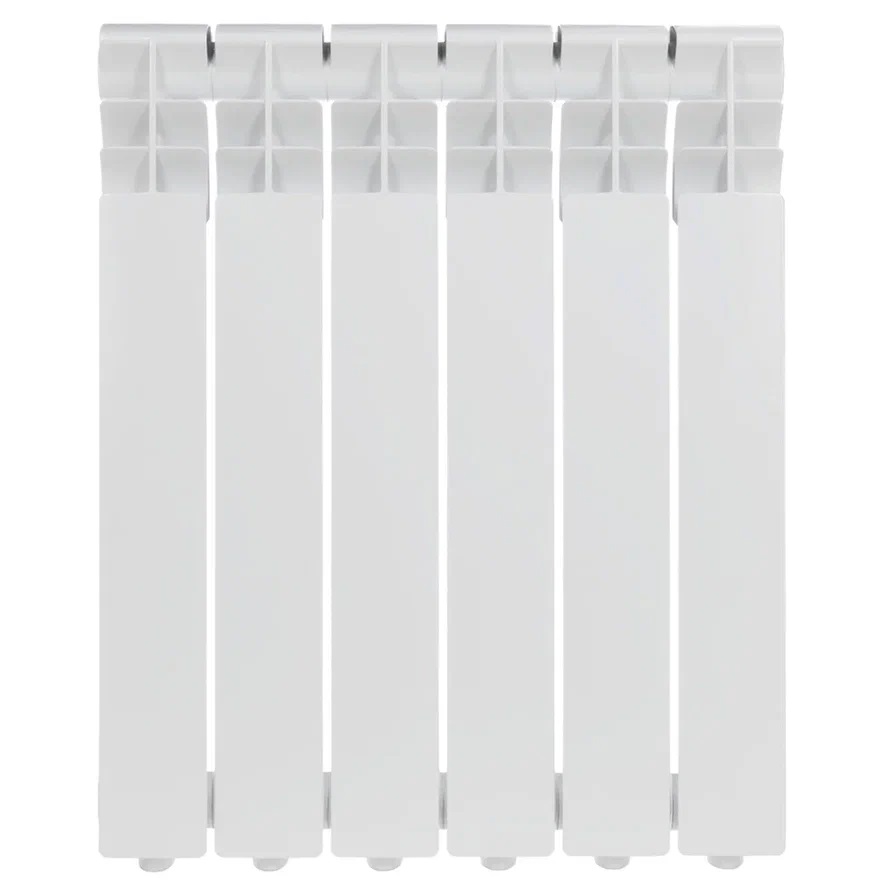 Радиатор биметаллический секционный 500/80/6 боковое подключение Oasis Р0000037001