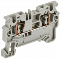 ARMAFIX Клемма пружинная CX6 6мм2 проходная серая IEK AF-CT40-00-K03-006
