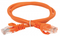 Патч-корд U/UTP категория 5е LSZH 3м оранжевый Hyperline 30893