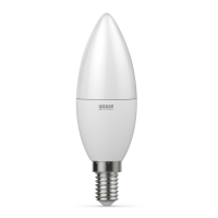 Лампа светодиодная LED 12 Вт 880 лм 3000К AC180-240В E14 свеча теплая  Elementary Gauss GAUSS 33112