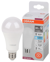 Лампа светодиодная LED Value Грушевидная 30Вт (замена 300Вт), 2400Лм, 6500К, цоколь E27 OSRAM LEDVANCE 4058075696808