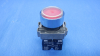 Кнопка LA167-BAF45 d=22мм 1з+1р красная IEK BBT20-BAF45-3-22-67-K04